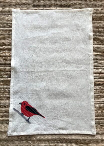 Scarlet Bird Kitchen Towel - Image 4